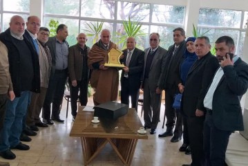 زيارة المجلس البلدي النائب علي عسيران .